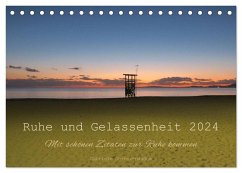 Ruhe und Gelassenheit 2024 (Tischkalender 2024 DIN A5 quer), CALVENDO Monatskalender - Gerner-Haudum, Gabriele