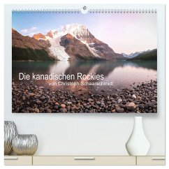 Die kanadischen Rockies (hochwertiger Premium Wandkalender 2024 DIN A2 quer), Kunstdruck in Hochglanz