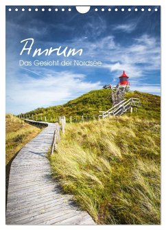 Amrum - Das Gesicht der Nordsee (Wandkalender 2024 DIN A4 hoch), CALVENDO Monatskalender