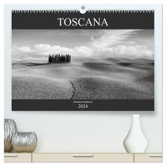 Toscana - monocromatico (hochwertiger Premium Wandkalender 2024 DIN A2 quer), Kunstdruck in Hochglanz