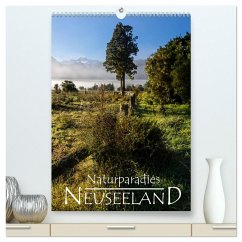 Naturparadies Neuseeland (hochwertiger Premium Wandkalender 2024 DIN A2 hoch), Kunstdruck in Hochglanz