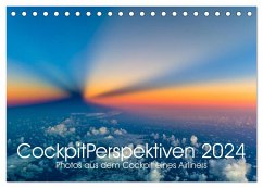 CockpitPerspektiven 2024 (Tischkalender 2024 DIN A5 quer), CALVENDO Monatskalender - Willems, Josef