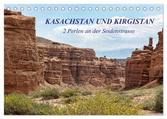 Kasachstan und Kirgistan (Tischkalender 2024 DIN A5 quer), CALVENDO Monatskalender - Junio, Michele