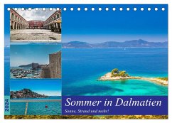 Sommer in Dalmatien - Sonne, Strand und mehr! (Tischkalender 2024 DIN A5 quer), CALVENDO Monatskalender - Sobottka, Jörg