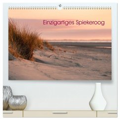 Einzigartiges Spiekeroog (hochwertiger Premium Wandkalender 2024 DIN A2 quer), Kunstdruck in Hochglanz