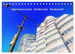 Impressionen moderner Baukunst (Tischkalender 2024 DIN A5 quer), CALVENDO Monatskalender