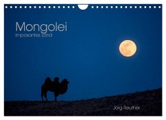 Mongolei - imposantes Land (Wandkalender 2024 DIN A4 quer), CALVENDO Monatskalender