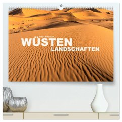 Wüstenlandschaften (hochwertiger Premium Wandkalender 2024 DIN A2 quer), Kunstdruck in Hochglanz - Schickert, Peter