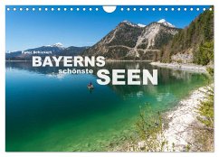 Bayerns schönste Seen (Wandkalender 2024 DIN A4 quer), CALVENDO Monatskalender