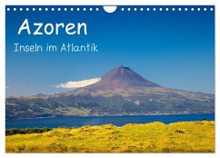 Azoren - Inseln im Atlantik (Wandkalender 2024 DIN A4 quer), CALVENDO Monatskalender - Jost, S.