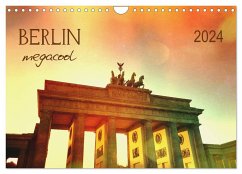 Berlin megacool (Wandkalender 2024 DIN A4 quer), CALVENDO Monatskalender - Wojciech, Gaby