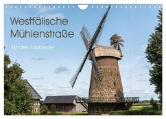 Westfälische Mühlenstraße (Wandkalender 2024 DIN A4 quer), CALVENDO Monatskalender
