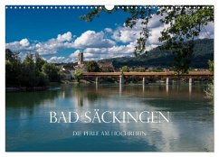 Bad Säckingen - Die Perle am Hochrhein (Wandkalender 2024 DIN A3 quer), CALVENDO Monatskalender