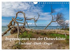 Impressionen von der Ostsee Fischland-Darß-Zingst (Wandkalender 2024 DIN A4 quer), CALVENDO Monatskalender - Thomas, Natalja