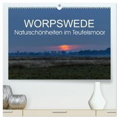 Worpswede - Naturschönheiten im Teufelsmoor (hochwertiger Premium Wandkalender 2024 DIN A2 quer), Kunstdruck in Hochglanz