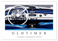 Oldtimer - Cockpits vergangener Zeiten (Wandkalender 2024 DIN A2 quer), CALVENDO Monatskalender - Meyer, Dieter