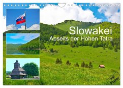 Slowakei - Abseits der Hohen Tatra (Wandkalender 2024 DIN A4 quer), CALVENDO Monatskalender