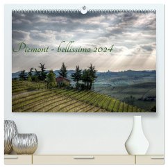 Piemont - bellissimo 2024 (hochwertiger Premium Wandkalender 2024 DIN A2 quer), Kunstdruck in Hochglanz