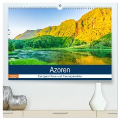 Azoren: Europas Flora- und Faunaparadies (hochwertiger Premium Wandkalender 2024 DIN A2 quer), Kunstdruck in Hochglanz