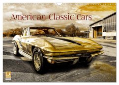 American Classic Cars (Wandkalender 2024 DIN A3 quer), CALVENDO Monatskalender