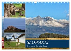 Slowakei - Reise durch das wilde Land (Wandkalender 2024 DIN A3 quer), CALVENDO Monatskalender - Schörkhuber, Johann