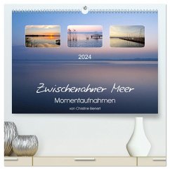 Zwischenahner Meer Momentaufnahmen (hochwertiger Premium Wandkalender 2024 DIN A2 quer), Kunstdruck in Hochglanz