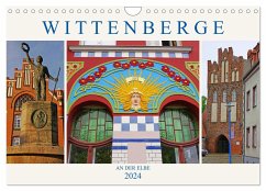 Wittenberge an der Elbe (Wandkalender 2024 DIN A4 quer), CALVENDO Monatskalender - M. Laube, Lucy