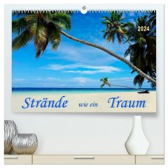 Strände wie ein Traum (hochwertiger Premium Wandkalender 2024 DIN A2 quer), Kunstdruck in Hochglanz - Roder, Peter