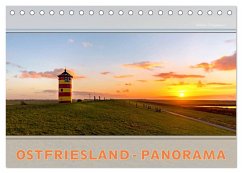 Ostfriesland-Panorama (Tischkalender 2024 DIN A5 quer), CALVENDO Monatskalender - Dreegmeyer, Andrea