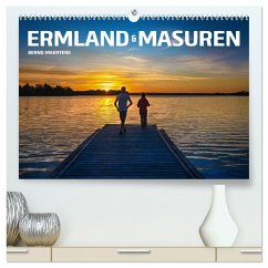 ERMLAND MASUREN (hochwertiger Premium Wandkalender 2024 DIN A2 quer), Kunstdruck in Hochglanz - Maertens, Bernd