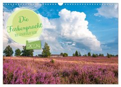 Die Farbenpracht der Lüneburger Heide (Wandkalender 2024 DIN A3 quer), CALVENDO Monatskalender