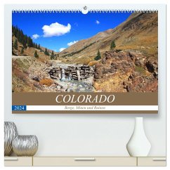 COLORADO Berge, Minen und Ruinen (hochwertiger Premium Wandkalender 2024 DIN A2 quer), Kunstdruck in Hochglanz - S. Eyckelpasch, eickys