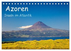 Azoren - Inseln im Atlantik (Tischkalender 2024 DIN A5 quer), CALVENDO Monatskalender