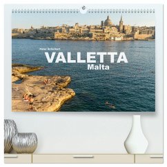 Valletta - Malta (hochwertiger Premium Wandkalender 2024 DIN A2 quer), Kunstdruck in Hochglanz