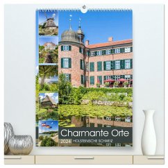 HOLSTEINISCHE SCHWEIZ Charmante Orte (hochwertiger Premium Wandkalender 2024 DIN A2 hoch), Kunstdruck in Hochglanz