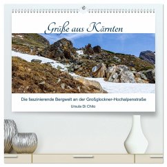 Grüße aus Kärnten (hochwertiger Premium Wandkalender 2024 DIN A2 quer), Kunstdruck in Hochglanz