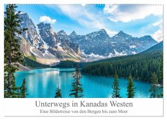Unterwegs in Kanadas Westen (Wandkalender 2024 DIN A2 quer), CALVENDO Monatskalender