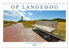 OP LANGEOOG (Tischkalender 2024 DIN A5 quer), CALVENDO Monatskalender