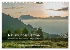 Naturwunder Bergwelt Fellhorn und Hörnergruppe (Wandkalender 2024 DIN A3 quer), CALVENDO Monatskalender