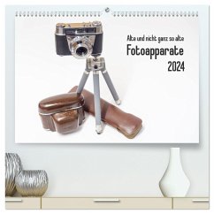 Alte und nicht ganz so alte Fotoapparate (hochwertiger Premium Wandkalender 2024 DIN A2 quer), Kunstdruck in Hochglanz - Rohwer, Klaus