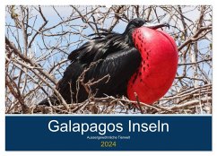 Tierwelt auf Galapagos (Wandkalender 2024 DIN A2 quer), CALVENDO Monatskalender