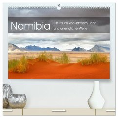 Namibia: Ein Traum von sanftem Licht und unendlicher Weite (hochwertiger Premium Wandkalender 2024 DIN A2 quer), Kunstdruck in Hochglanz - Pichler, Simon