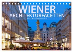 Wiener Architektur-Facetten (Tischkalender 2024 DIN A5 quer), CALVENDO Monatskalender