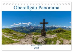 Oberallgäu Panorama (Tischkalender 2024 DIN A5 quer), CALVENDO Monatskalender