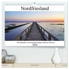 Nordfriesland (hochwertiger Premium Wandkalender 2024 DIN A2 quer), Kunstdruck in Hochglanz