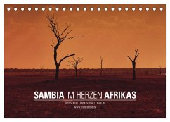 SAMBIA IM HERZEN AFRIKAS (Tischkalender 2024 DIN A5 quer), CALVENDO Monatskalender