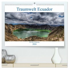 Traumwelt Ecuador (hochwertiger Premium Wandkalender 2024 DIN A2 quer), Kunstdruck in Hochglanz - Oliver Schwenn, Dr.