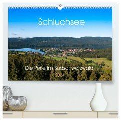 Schluchsee Naturpark Südschwarzwald (hochwertiger Premium Wandkalender 2024 DIN A2 quer), Kunstdruck in Hochglanz - Photo4emotion.com