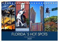 Florida Spots II (Tischkalender 2024 DIN A5 quer), CALVENDO Monatskalender