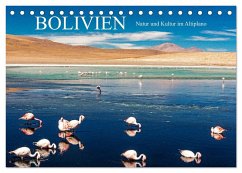 Bolivien - Natur und Kultur im Altiplano (Tischkalender 2024 DIN A5 quer), CALVENDO Monatskalender - Müller, Harry